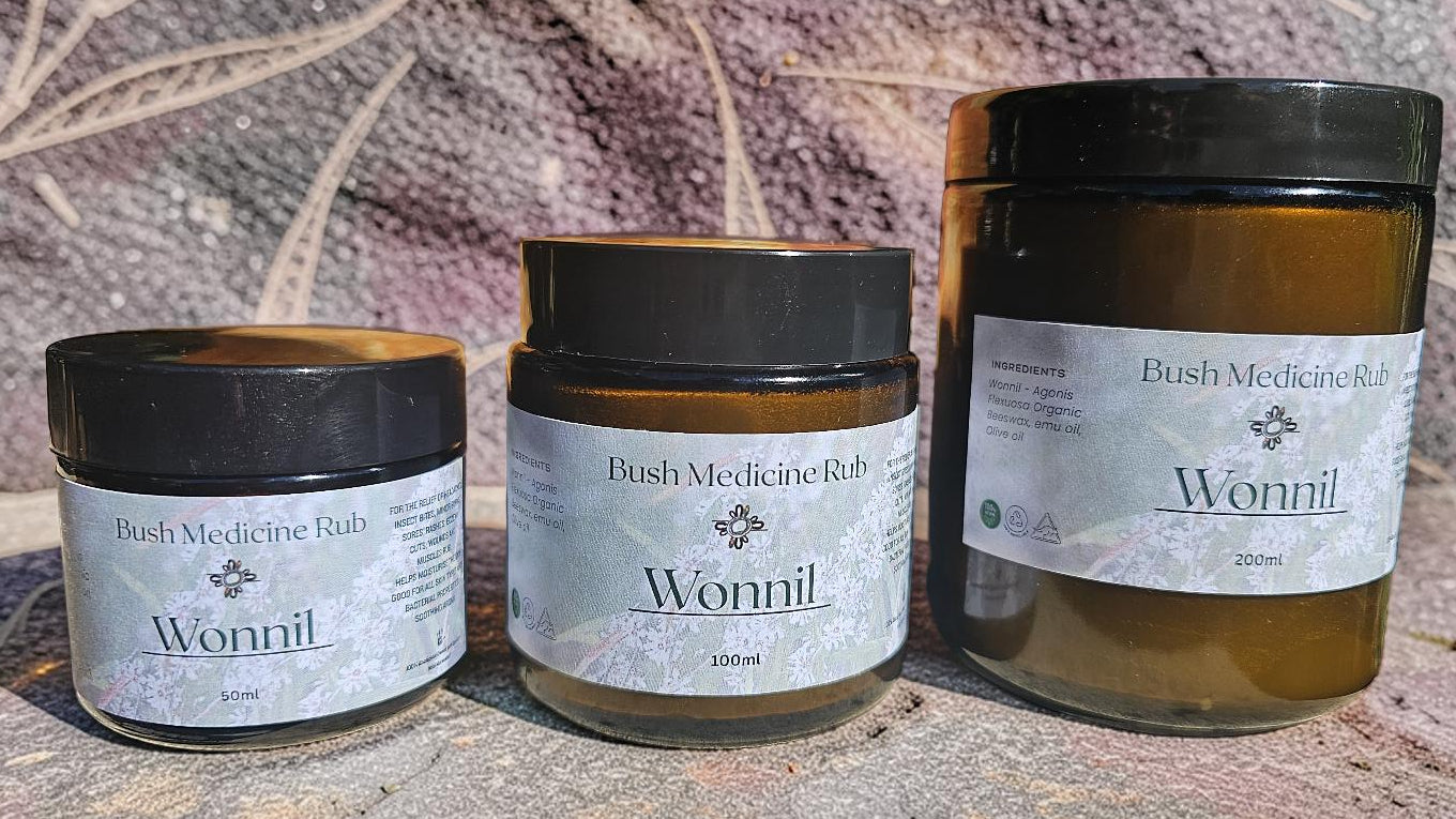 Wonnil Bush Medicine Rub — Comfort of Guberli (Grandmother)