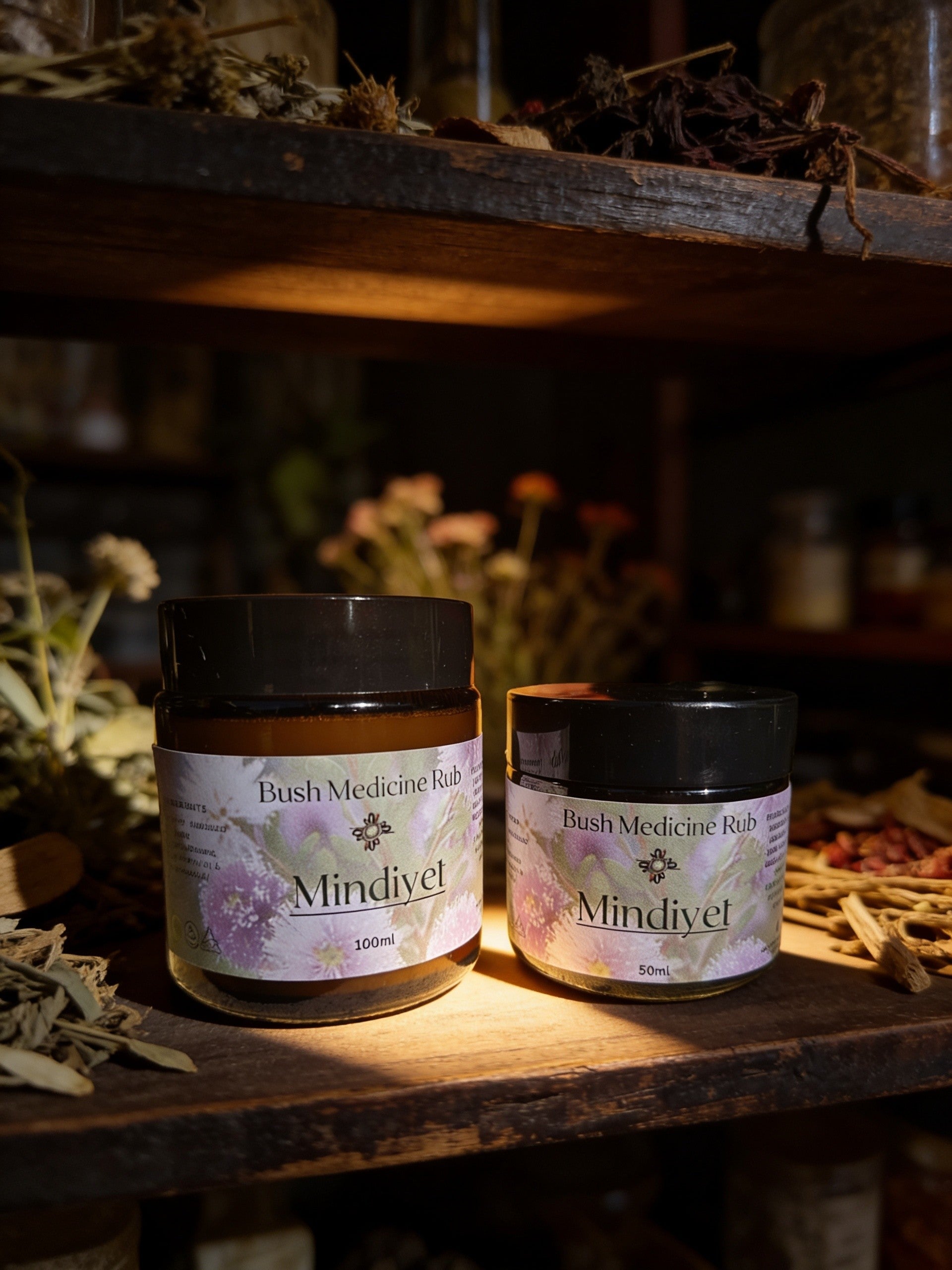 Mindiyet Bush Medicine Rub — Comfort from Country Sweet Honey Myrtle